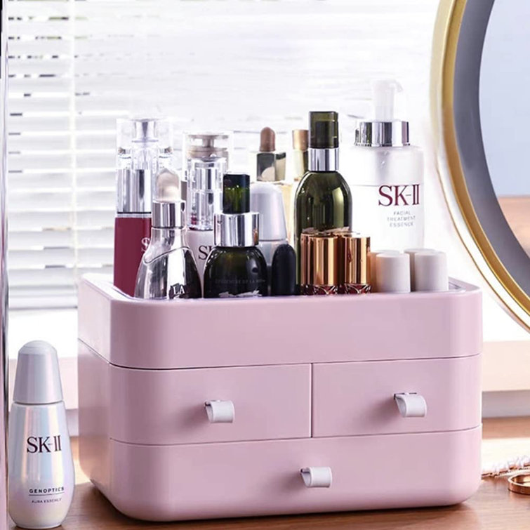 Everly Quinn Lucana Plastic Makeup Organizer Wayfair